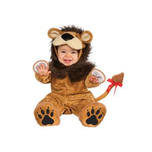 Rubies Cuddly Jungle Lil Lion Romper Costume Golden 12 18 Months