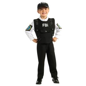 Young Heroes Fbi Agent Costume Large