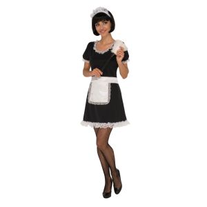 Rubies Womens Saucy Maid Black White Small