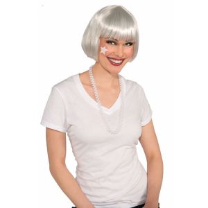 Forum Novelties Lacey Wigs Colonial Bob White Costume Wig