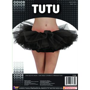 Forum Novelties Womens Costume Tutu Black One Size