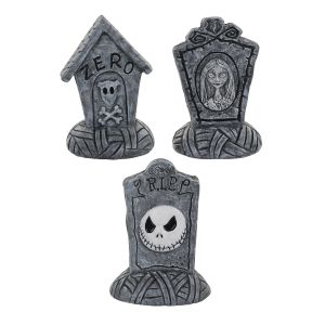 Buycostumes The Nightmare Before Christmas Mini Tombstone Set Jack Sally Zero