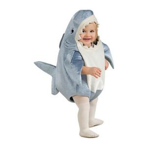 Rubies Deluxe Shark Romper Costume As Shown 0 6 Months