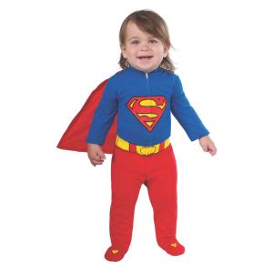 Rubies Babys Dc Comics Superhero Style Baby Superman Costume Multi 0 6 Months