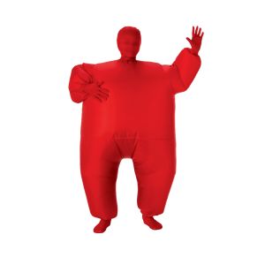 Childs Inflatable Full Body Suit Red One Size