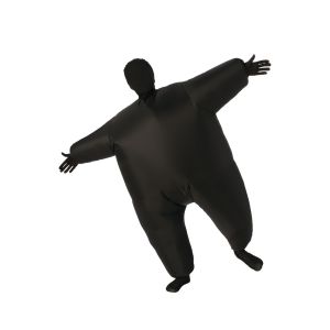 Rubies Childs Inflatable Full Body Suit Costume Black
