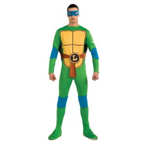Nickelodeon Ninja Turtles Adult Leonardo And Accessories Green X Large Costume