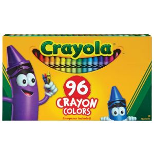 Crayola Crayons Non Peggable-96 Per Pkg 