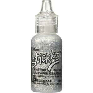 Ranger Stickles Glitter Glue .5oz-Silver