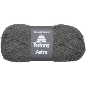 Spinrite Patons Astra Yarn Solids Medium Grey 1 Pack of 1 Skein