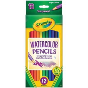 Crayola Watercolor Pencils12Pkg Long