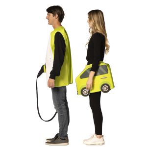 Rasta Imposta Electric Car and Charger Couple Halloween Costume Set