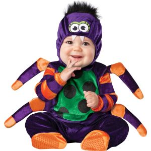 Fun World Toddler Itsy Bitsy Spider Child Costume - Medium 12-18 Month