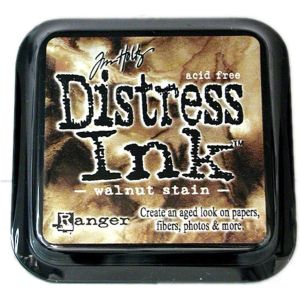 Ranger Tim Holtz Distress Ink Pad-Walnut Stain
