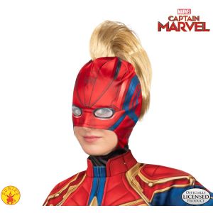 Captain Marvel Adult Hero Look Headpiece With Mohawk