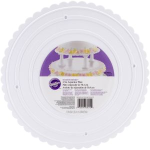 Wilton Decorator Preferred Separator Plate12 Scalloped Round
