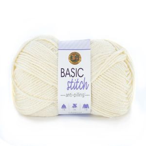Lion Brand Basic Stitch AntiPilling Yarn Ecru