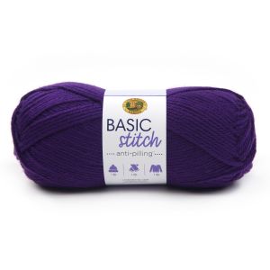 Lion Brand Basic Stitch AntiPilling Yarn Purple