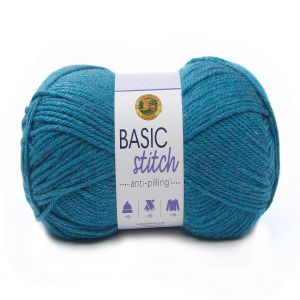 Lion Brand Basic Stitch AntiPilling Yarn Turquoise Heather
