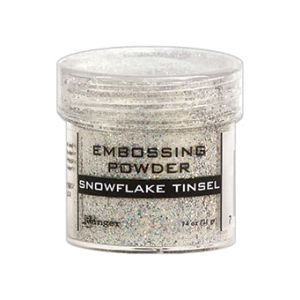 Ranger Embossing Powder-Snowflake Tinsel