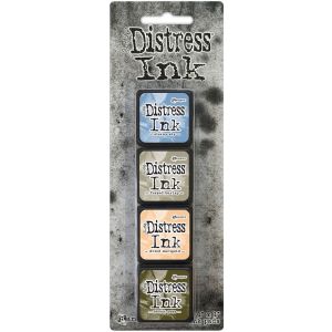 Ranger Tim Holtz Distress Mini Ink Pads 4PkgKit 9