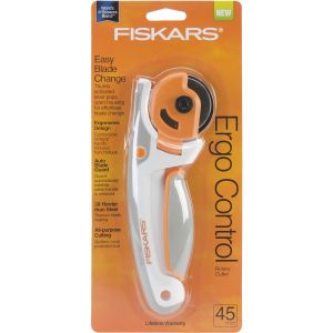 Fiskars Easy Change Titanium Ergo Control Rotary Cutter 1 pack of 1 piece