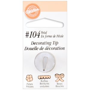 Wilton Decorating Tip For Food Decoration 104 Petal