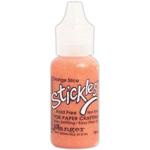 Ranger Stickles Glitter Glue .5oz - Orange Slice