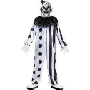 Fun Wolrd Boys Killer Clown Costume Medium 8to10
