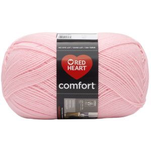 Red Heart Comfort Yarn Light Pink 1 Pack of 1 Skein