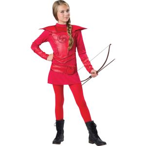 In Character Costumes Red Warrior Huntress Costume One Color Medium