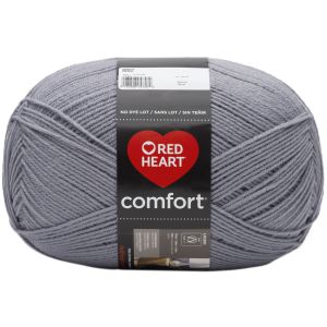 Red Heart Comfort Yarn Grey 1 Pack of 1 Skein
