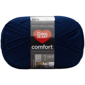 Red Heart Comfort Yarn Navy 1 Pack of 1 Skein