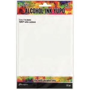 Ranger Tim Holtz Alcohol Ink Surfaces Yupo Paper White