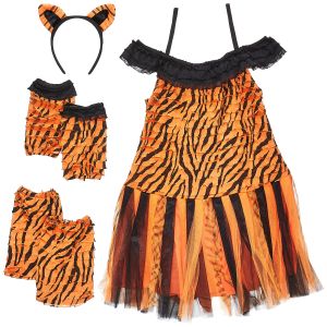 Fun World Little Girls Tigress Childrens Costume, Large 12-14
