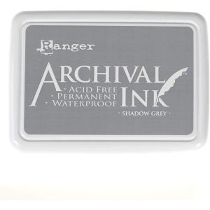 Ranger Archival Ink Pad #0-Shadow Grey
