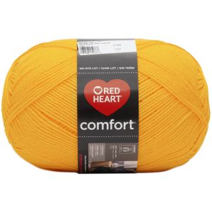 Red Heart Comfort Yarn Bright Yellow 1 Pack of 1 Skein