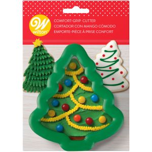 Wilton Large Christmas Tree Cookie Cutter Metal Cutter