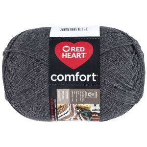 Red Heart Comfort Yarn Charcoal 1 Pack of 1 Skein