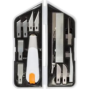 Fiskars Heavy Duty Easy Change Detail Knife Kit 1 Case, 1 Pack of 1 Piece