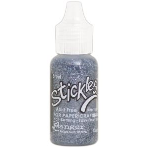 Ranger Stickles Glitter Glue .5oz - Steel
