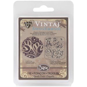 Sizzix DecoEmboss DiecWildflower Vines by Vintaj