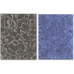 Sizzix Tim Holtz Texture Fades Alterations Collection Embossing Folders Retro Cirque Set