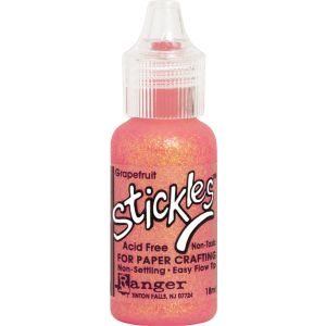 Ranger Stickles Glitter Glue .5oz - Grapefruit