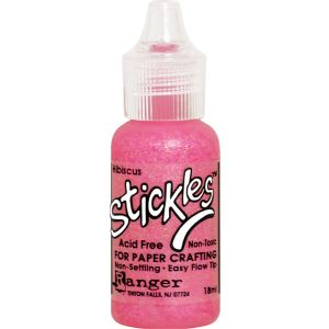 Ranger Stickles Glitter Glue .5oz - Hibiscus