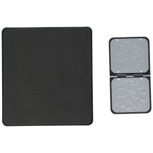 Sizzix Basic Grey Holly And Poinsettia Bigz And Embosslits Dies