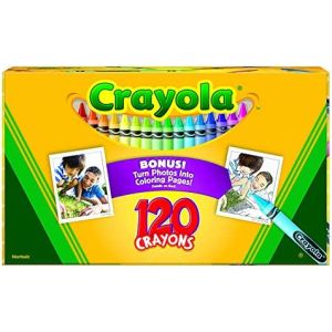 Crayola Crayons Non Peggable - 120 Per Pkg 