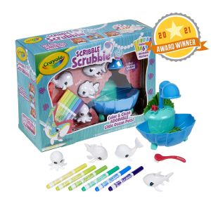 Crayola Scribble Scrubbie Pets Ocean Blue Lagoon Playset