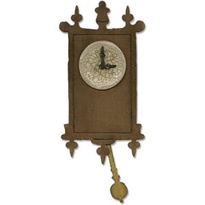 Sizzix Tim Holtz Alterations Collection Bigz Die Halloween Wall Clock