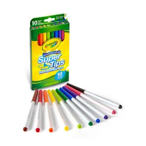 Crayola Washable Super Tips Markers 10 Count